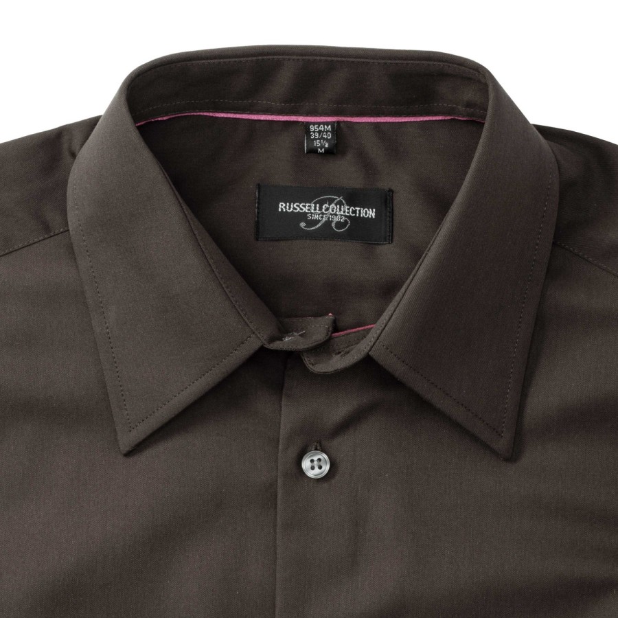 RUSSELL muška košulja sa dugim rukavima TENCEL FITTED