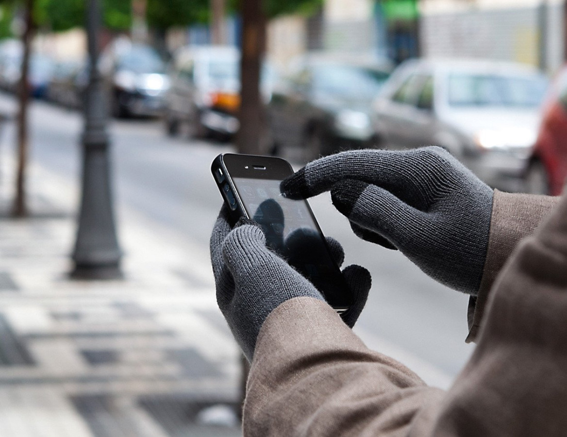 Actium Rukavice sa touch screen dodatkom