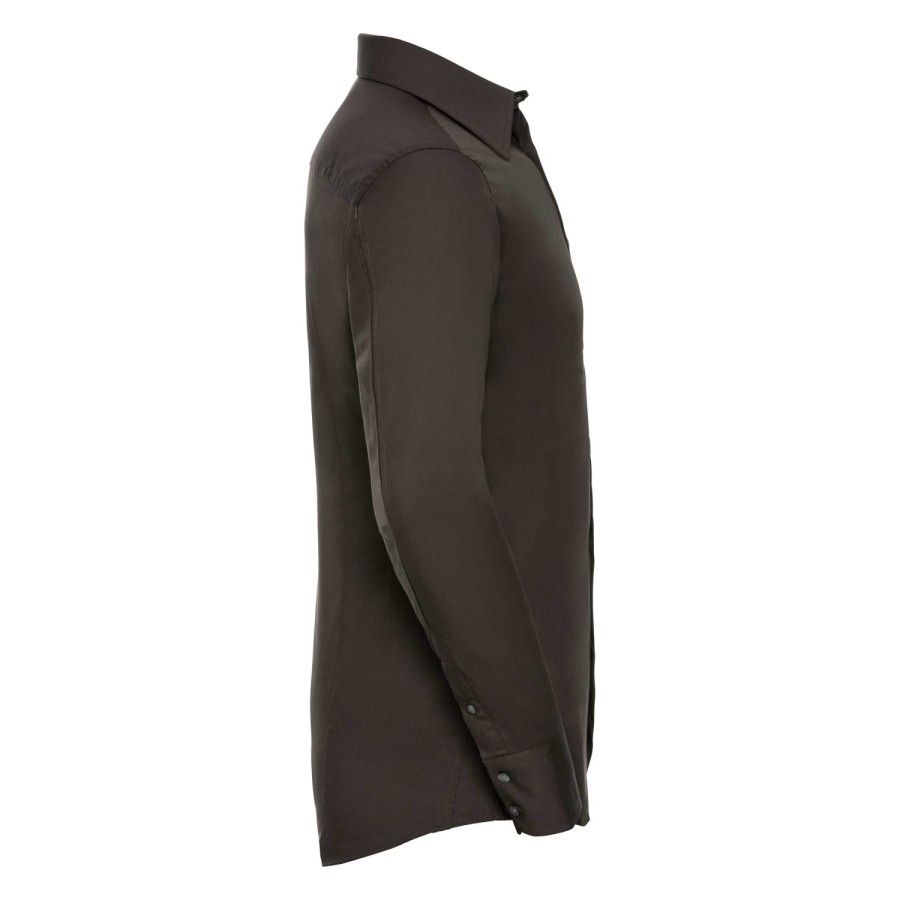 RUSSELL TENCEL FITTED Men's Long Sleeve Shirt