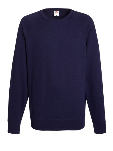 Fruit of the Loom, Lightweight Raglan Sweat, Men's Classic Hoodie, Dark Weight, L