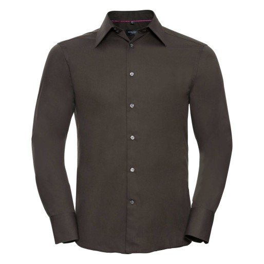 RUSSELL TENCEL FITTED Men's Long Sleeve Shirt