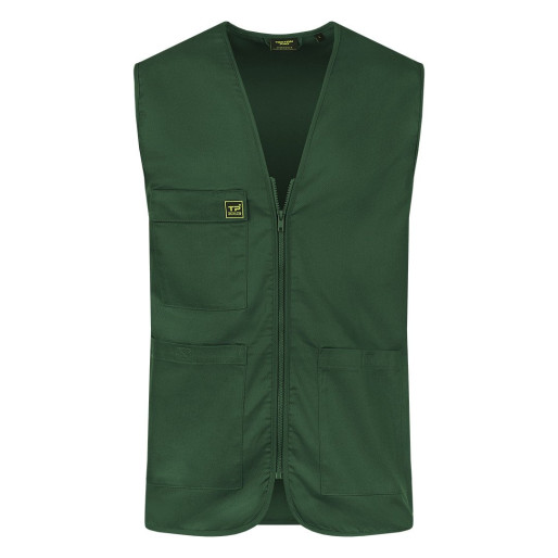 DERBY, workwear vest, forest green