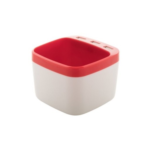 Pen holder with USB hub