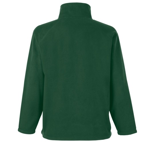 Fruit of the Loom, Full Zip Fleece, male polar fleece, forest green, L