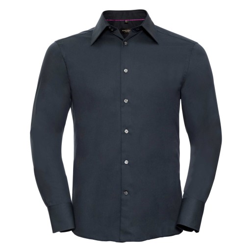 RUSSELL TENCEL FITTED Men's Long Sleeve Shirt