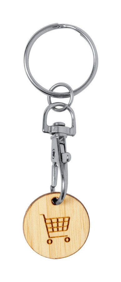 Inoki trolley coin keyring