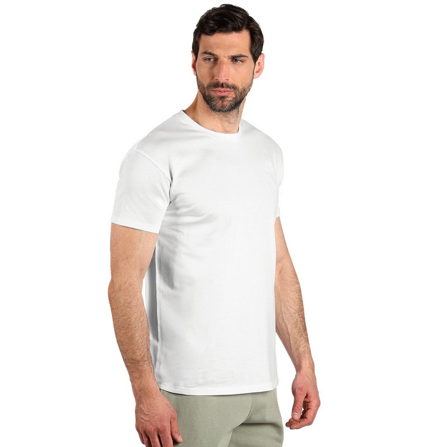 TERRA MEN, organic cotton t-shirt, 150 g/m2, white