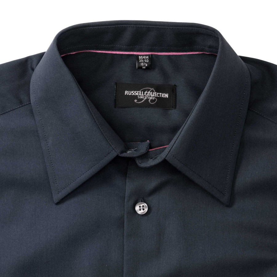 RUSSELL TENCEL FITTED Men's Long Sleeve Shirt