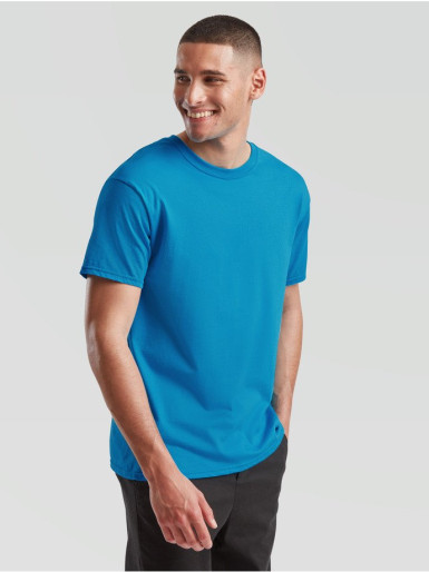 Fruit of the Loom, Iconic Ringspun Premium T, muška majica kratkih rukava ,azurno plava, S