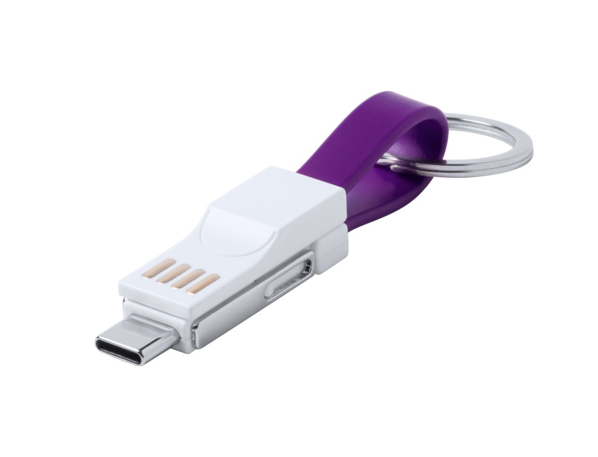 Hedul keyring USB charger cable
