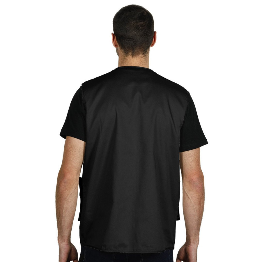 TRIGGER, radni prsluk, crni, 3XL