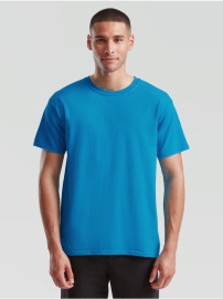 Fruit of the Loom, Iconic Ringspun Premium T, muška majica kratkih rukava, Azurno plava,L