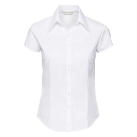 RUSSELL TENCEL FITTED Women's Short Sleeve Shirt