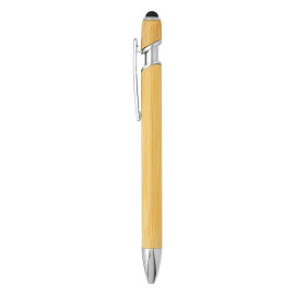 ARMADA BAMBOO, bamboo "touch" ball pen, beige