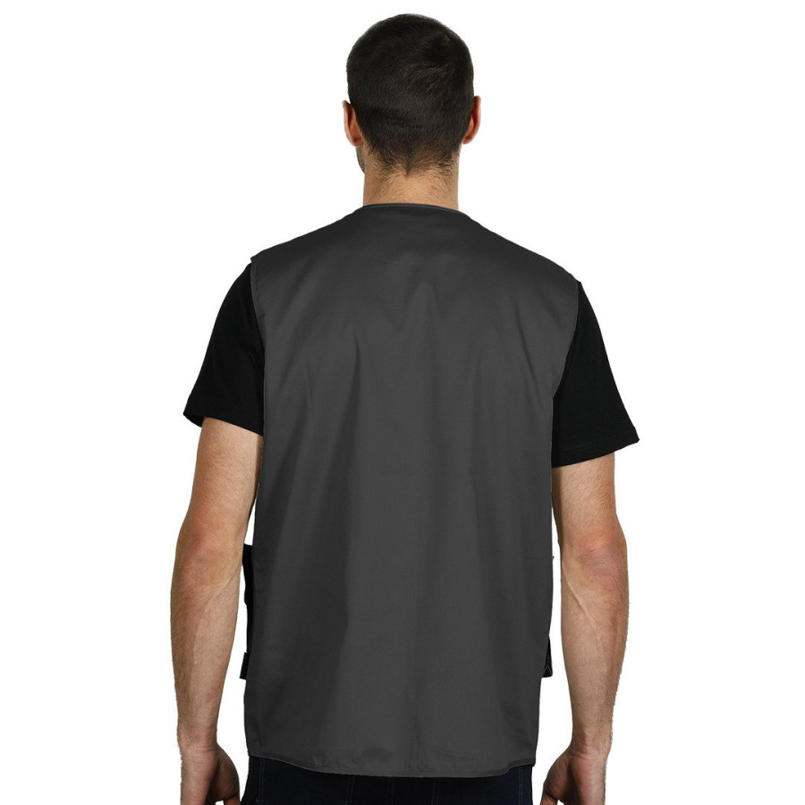 TRIGGER, radni prsluk, tamno sivi, M