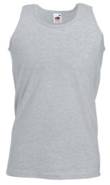 Fruit of the Loom, Valueweight Athletic West, Men's Cotton T-shirt, Ash Gray, L