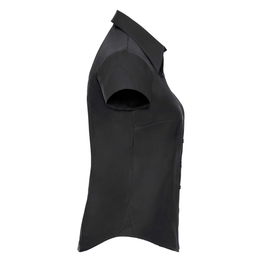 RUSSELL ženska košulja sa kratkim rukavima TENCEL FITTED