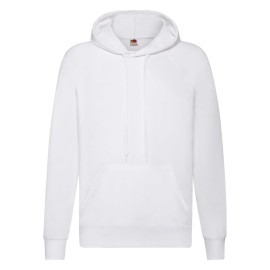 Fruit of the Loom, Lightweight Hooded Sweat, muški duks sa kapuljačom, bela , S