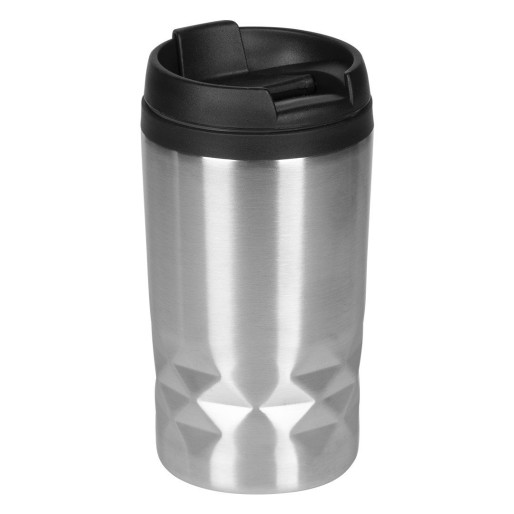 DIAMOND MINI, travel mug, 260 ml, silver