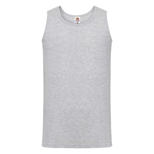 Fruit of the Loom, Valueweight Athletic West, Men's Cotton T-shirt, Ash Gray, 2XL
