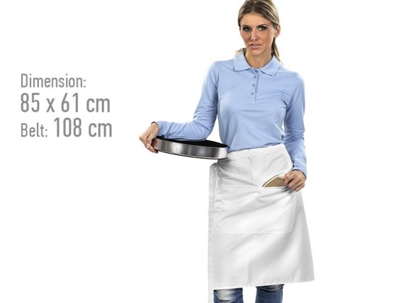 MOJITO, apron, white