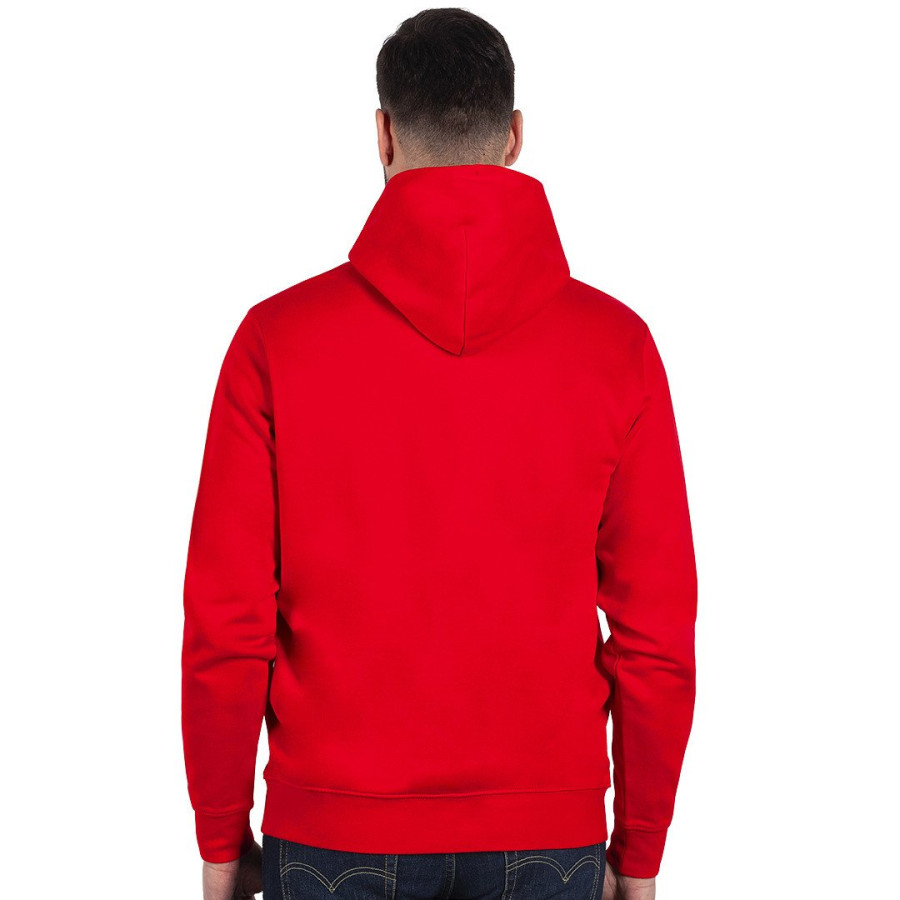 ABSOLUT HOODY, organic cotton hooded sweatshirt, 280 g/m2, red