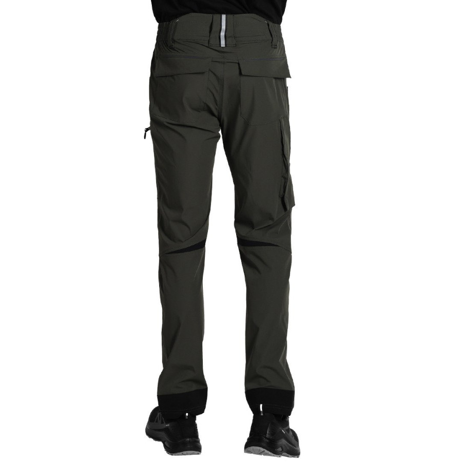 PANTHER PANTS S, elastic work pants, olive