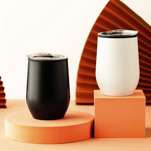 OAZA, čaša za poneti, 340 ml, crna