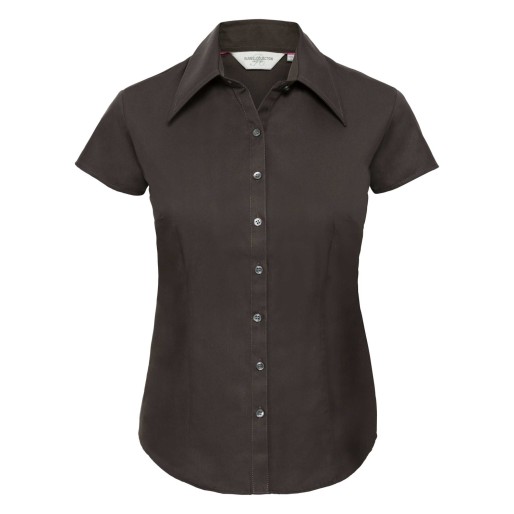 RUSSELL TENCEL FITTED Women's Short Sleeve Shirt