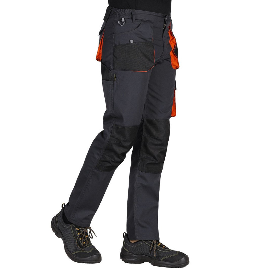 HAMMER PANTS, radne pantalone, tamno sive