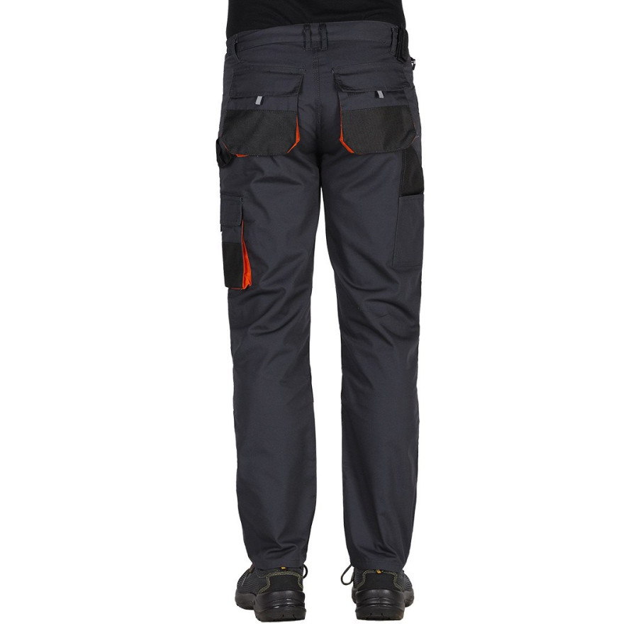 HAMMER PANTS, radne pantalone, tamno sive