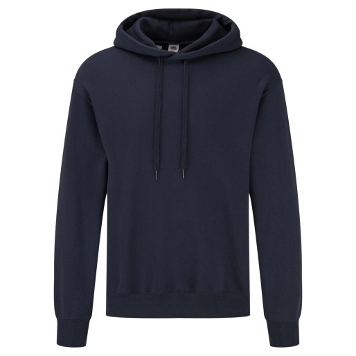 Fruit of the Loom, CLASSIC HOODED BASIC SWEAT, duks sa kapuljačom, tamno teget