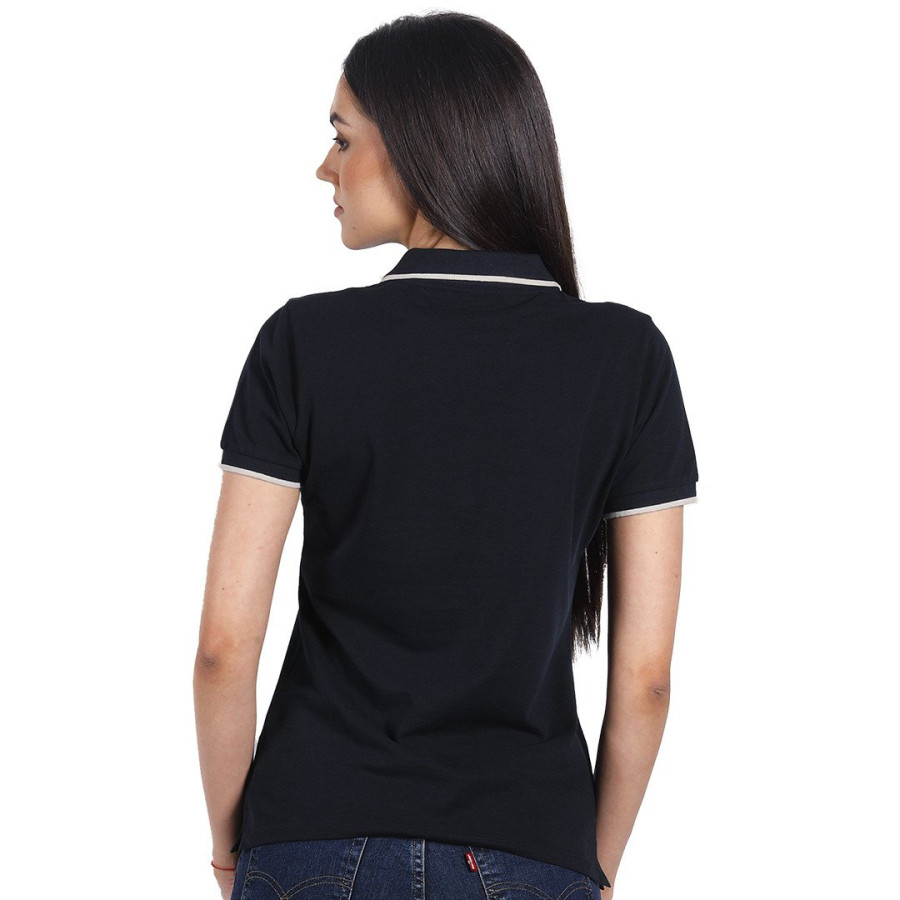 ATLANTIC LADY, women's polo shirt, 190 g/m2, blue