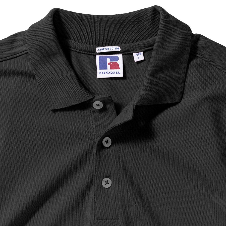 RUSSELL men's STRETCH POLO