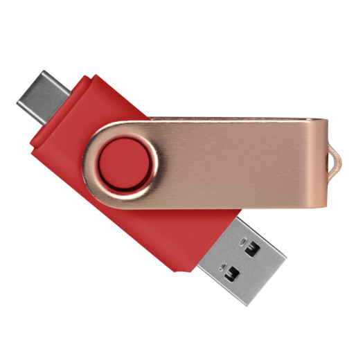 SMART C ROSE GOLD 3.0, usb flash memorija, crveni, 128GB