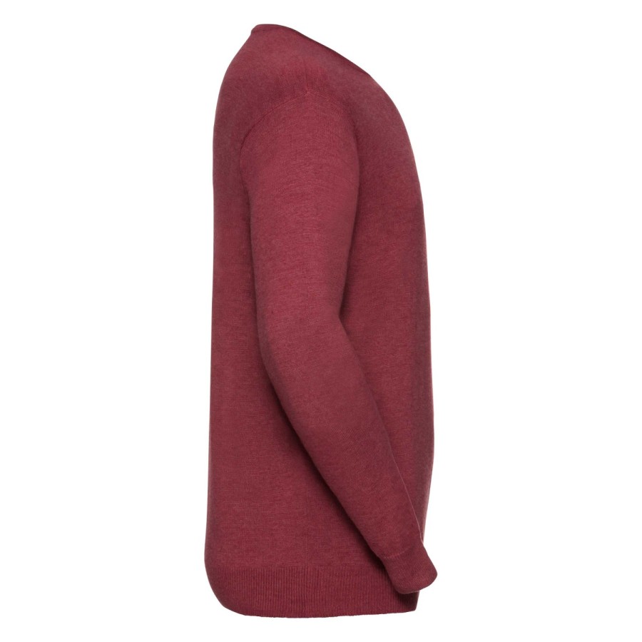 RUSSELL muški štrikani džemper, okrugli okovratnik