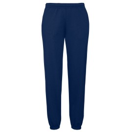 Fruit Of The Loom, Classic Elasticated Cuff Jog Pants, trenerka sa ranflom na nogavicama,  teget, L
