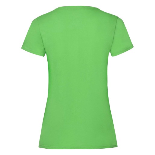 Fruit of the Loom, Valueweight, women's cotton T-shirt, lime, L