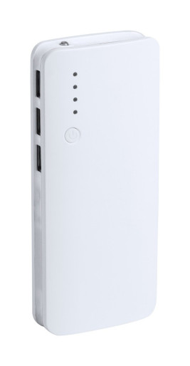 Kaprin pomoćna baterija-power bank od 10000 mAh sa 3 porta ,bela