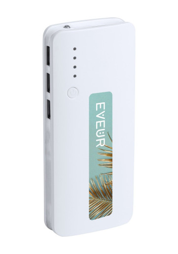 Kaprin pomoćna baterija-power bank od 10000 mAh sa 3 porta ,bela