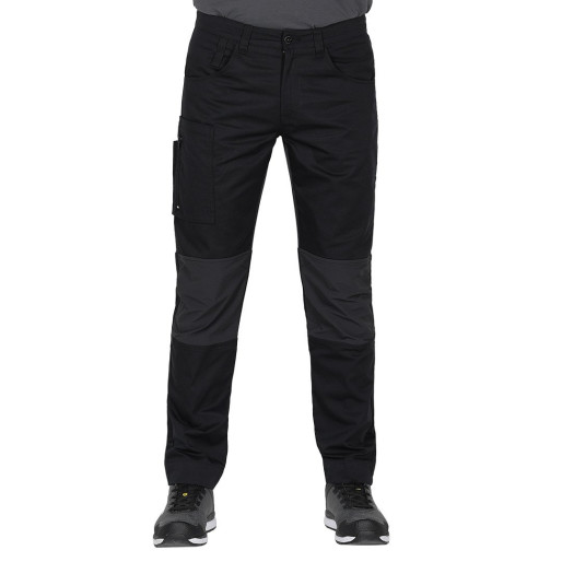 ROVER, stretch workwear pants, black