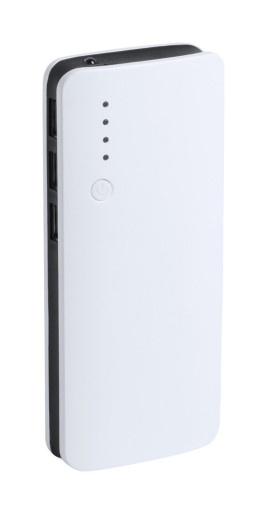 Kaprin pomoćna baterija-power bank od 10000 mAh sa 3 porta ,bela/crna