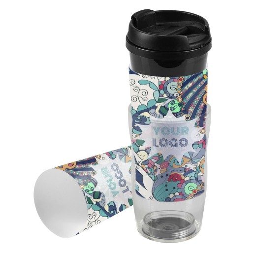 TRAVELINO, čaša za poneti, 250 ml, crna