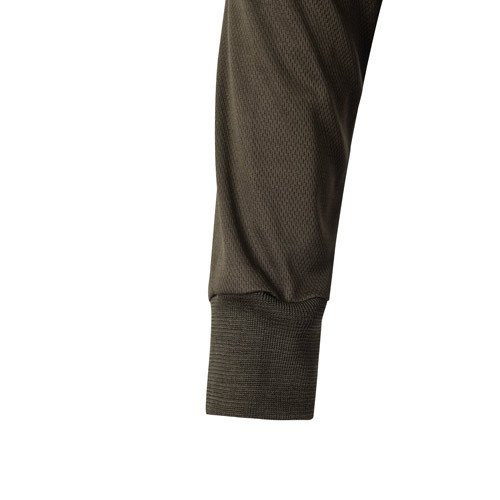 VL VULCAN LARGE. Bird-eye dvobojna polo majica (160g/m²) sa dugim rukavima, od poliestera (100%)