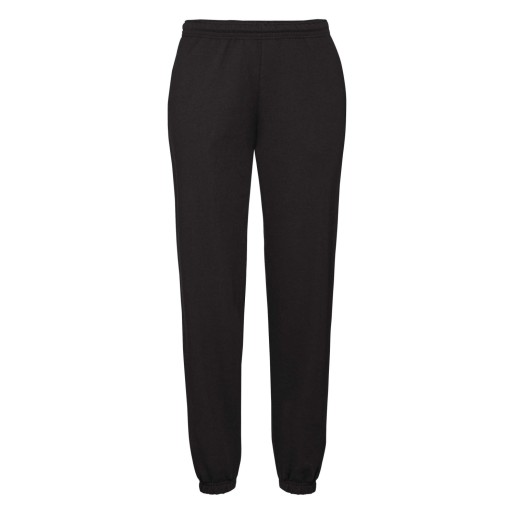 Fruit Of The Loom, Classic Elasticated Cuff Jog Pants, Leggings, Black, M