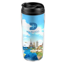 TRAVELINO PLUS, čaša za poneti, 350 ml, crni