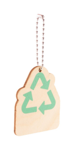 EcoRing keyring, recycling