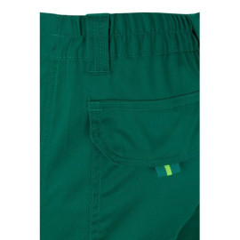 VL ZEUS LARGE. Two-tone, multi-pocket stretch trousers (240g/m²), in cotton (46%), EME (38%) and polyester (16%)