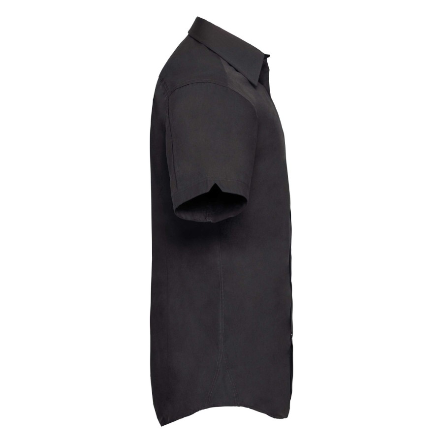 RUSSELL muška košulja sa kratkim rukavima TENCEL FITTED