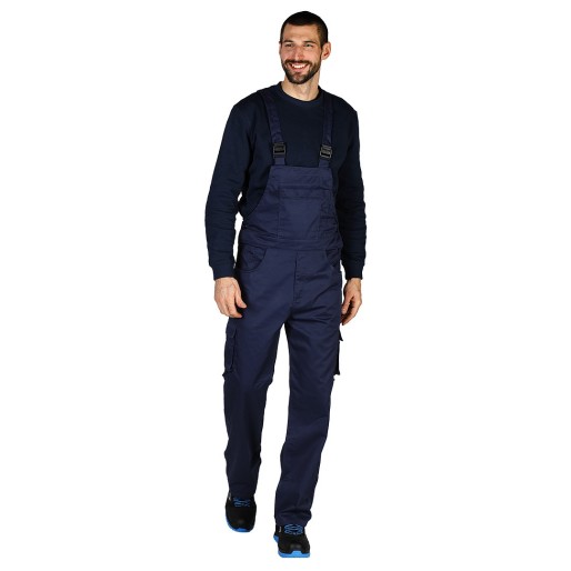 CRAFT BIB PANTS, working bib pants  blue